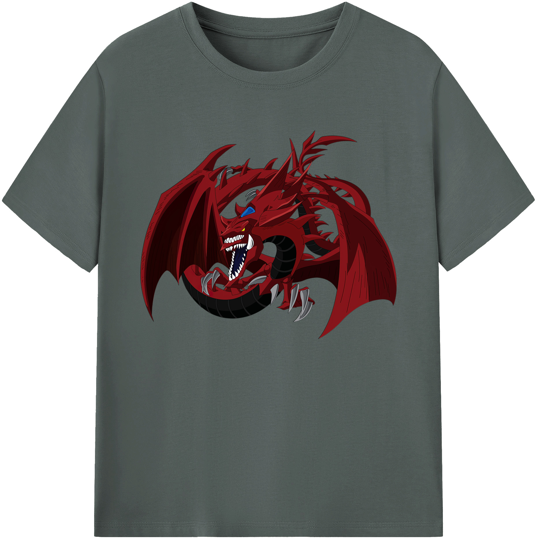 （画像用） 遊☆戯☆王 Yu-Gi-Oh! 綿100％ メンズ半袖Tシャツ｜肌触りやわらか＆通気性